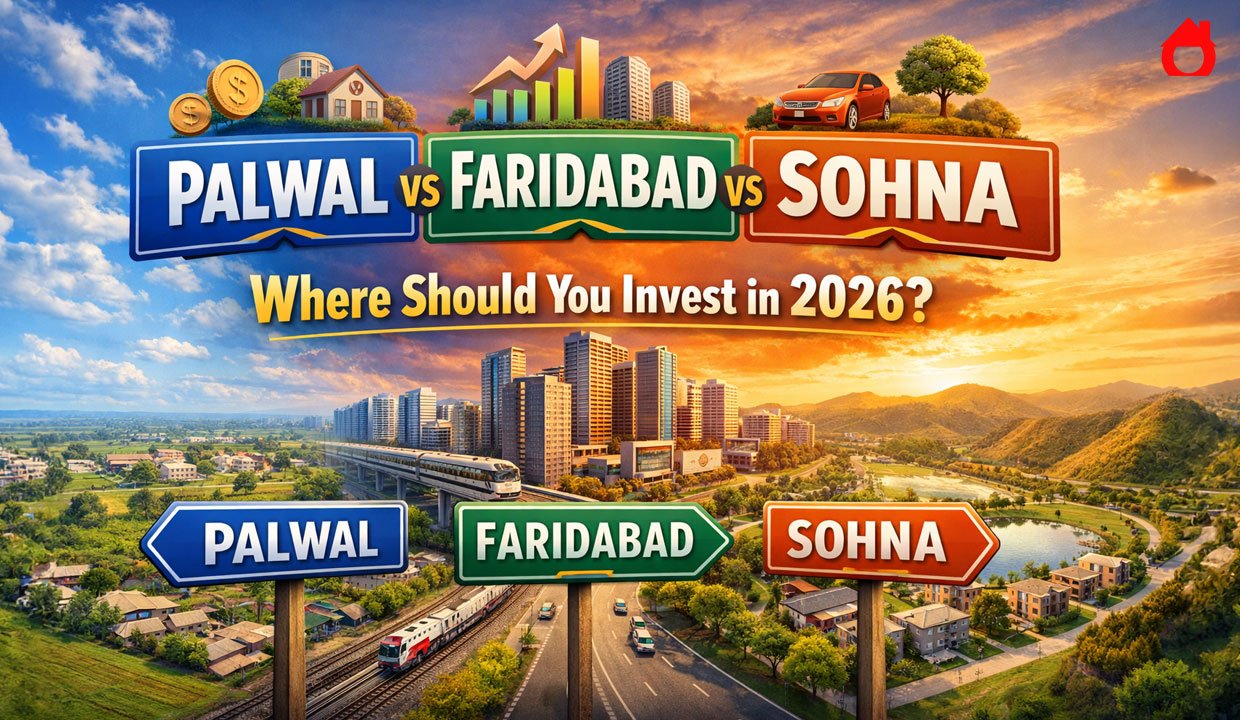 Best real estate investment in Palwal Faridabad or Sohna